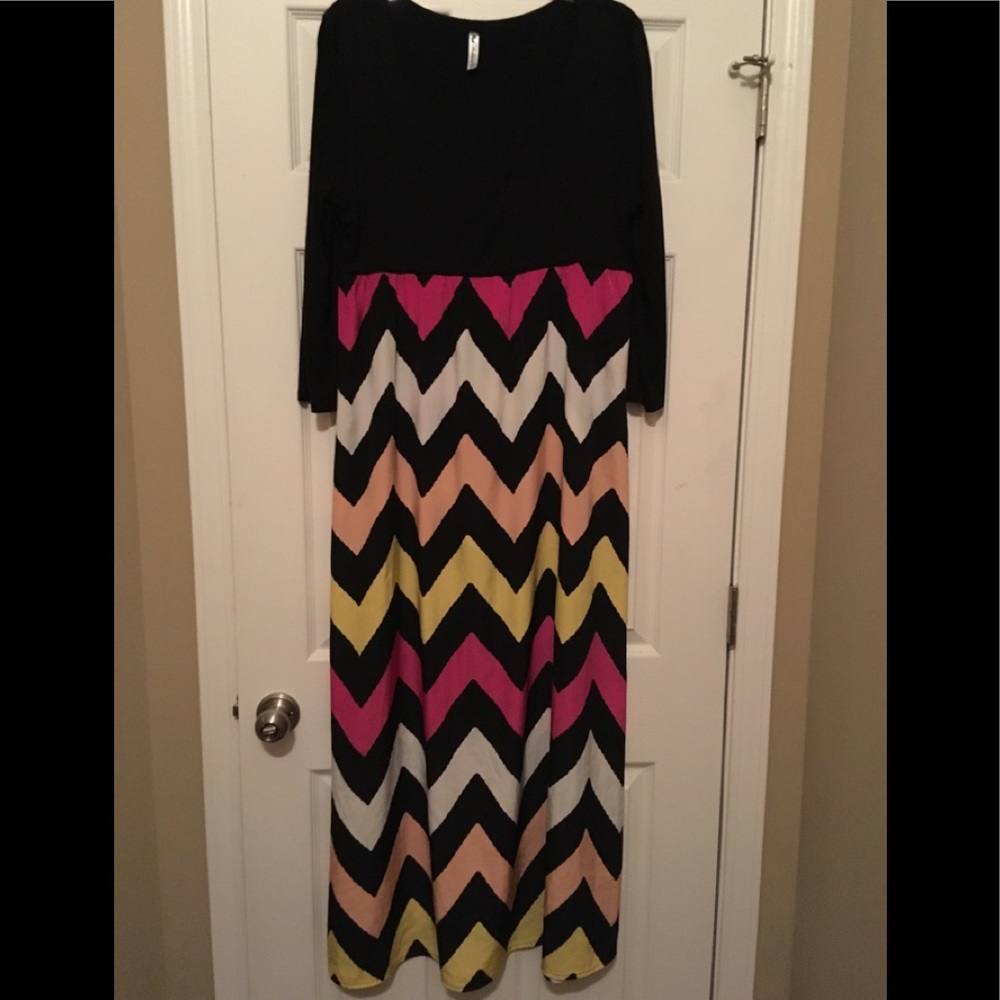 Boutique bought chevron dress new